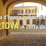 porzione di casa d'epoca del 1400 indipendente centro storico Vertova